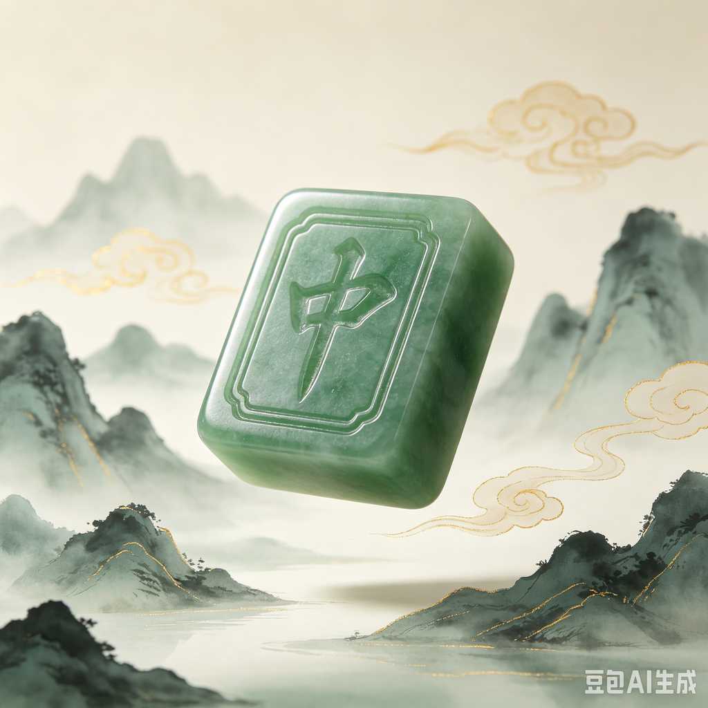 handmade mahjong tiles set
