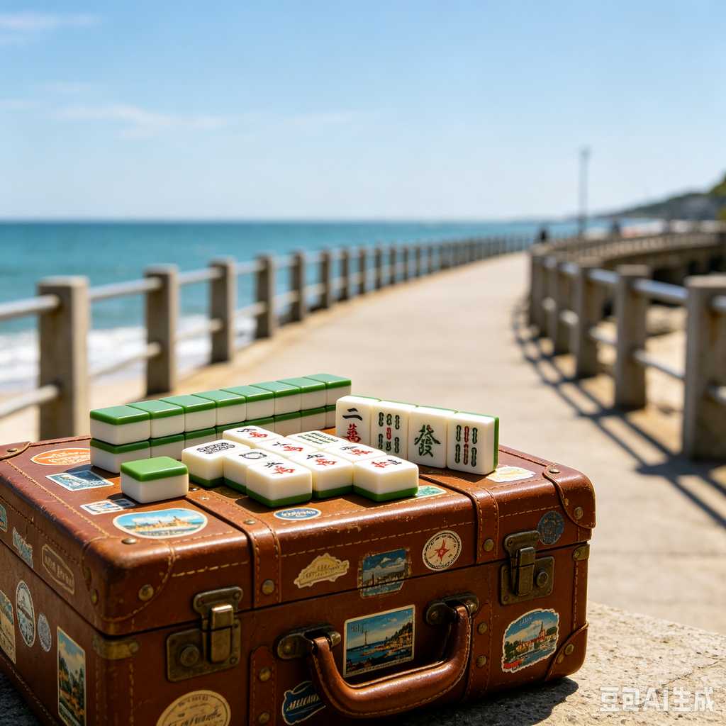 mahjong tile rack set